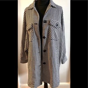 Zara Checkered Shacket